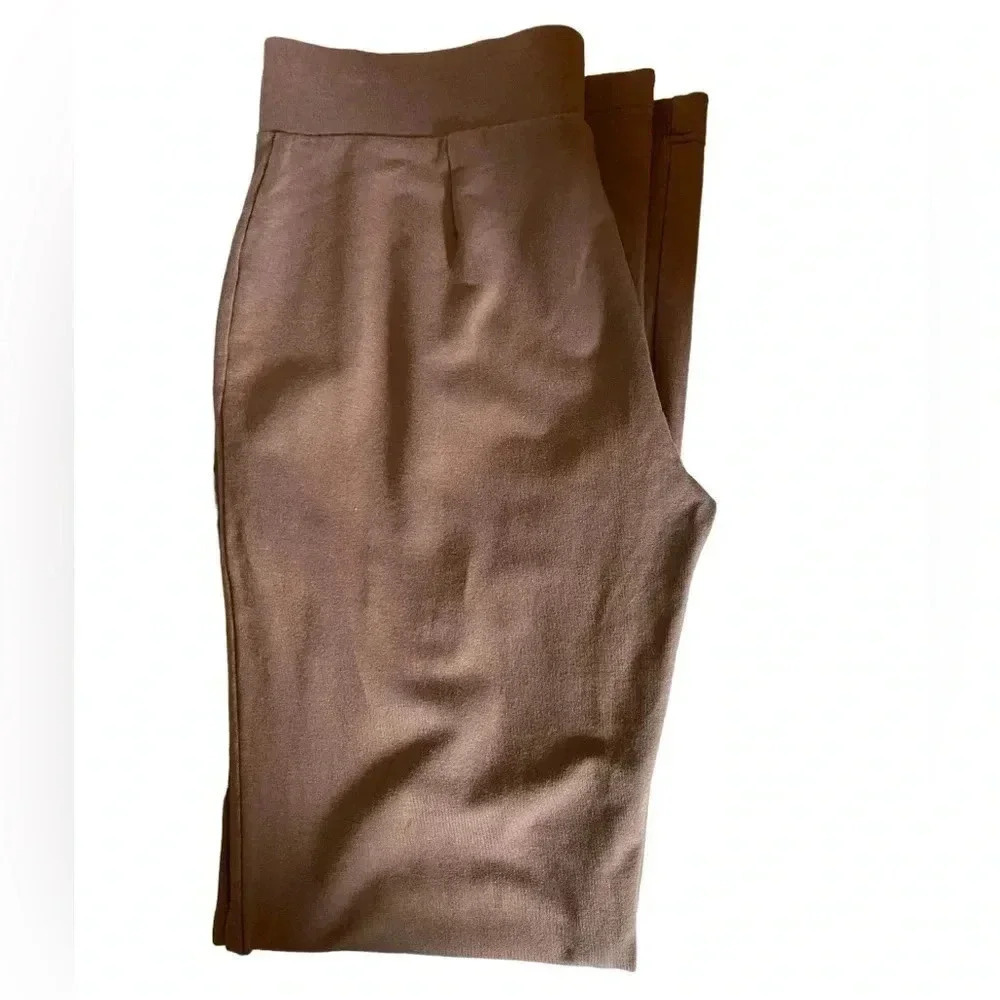 Pure Jill women’s full length wide leg pants size small. Prima cotton